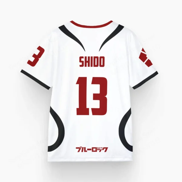 Mens Anime Jersey Blue Lock Sae Itoshi Role Playing 3d Print T-shirt Men Women Fashion Oversized Short Sleeve T shirt Breathable - Image 3