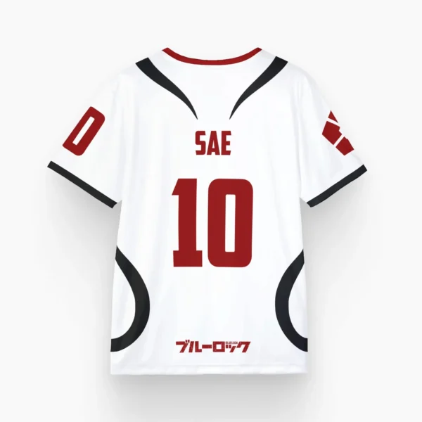 Mens Anime Jersey Blue Lock Sae Itoshi Role Playing 3d Print T-shirt Men Women Fashion Oversized Short Sleeve T shirt Breathable - Image 2