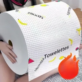 Reusable Washable Kitchen Paper Towels Oil Absorbent Quick Dry Dish Cloths Eco Friendly Cleaning Rags Home Essential Supplies