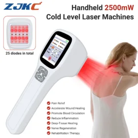 ZJKC Medic 650nm 808nm 905nm 980nm Red & Infrared Light Physiotherapy Laser Cold Laser Therapy Pain Relief Anti-Inflammation
